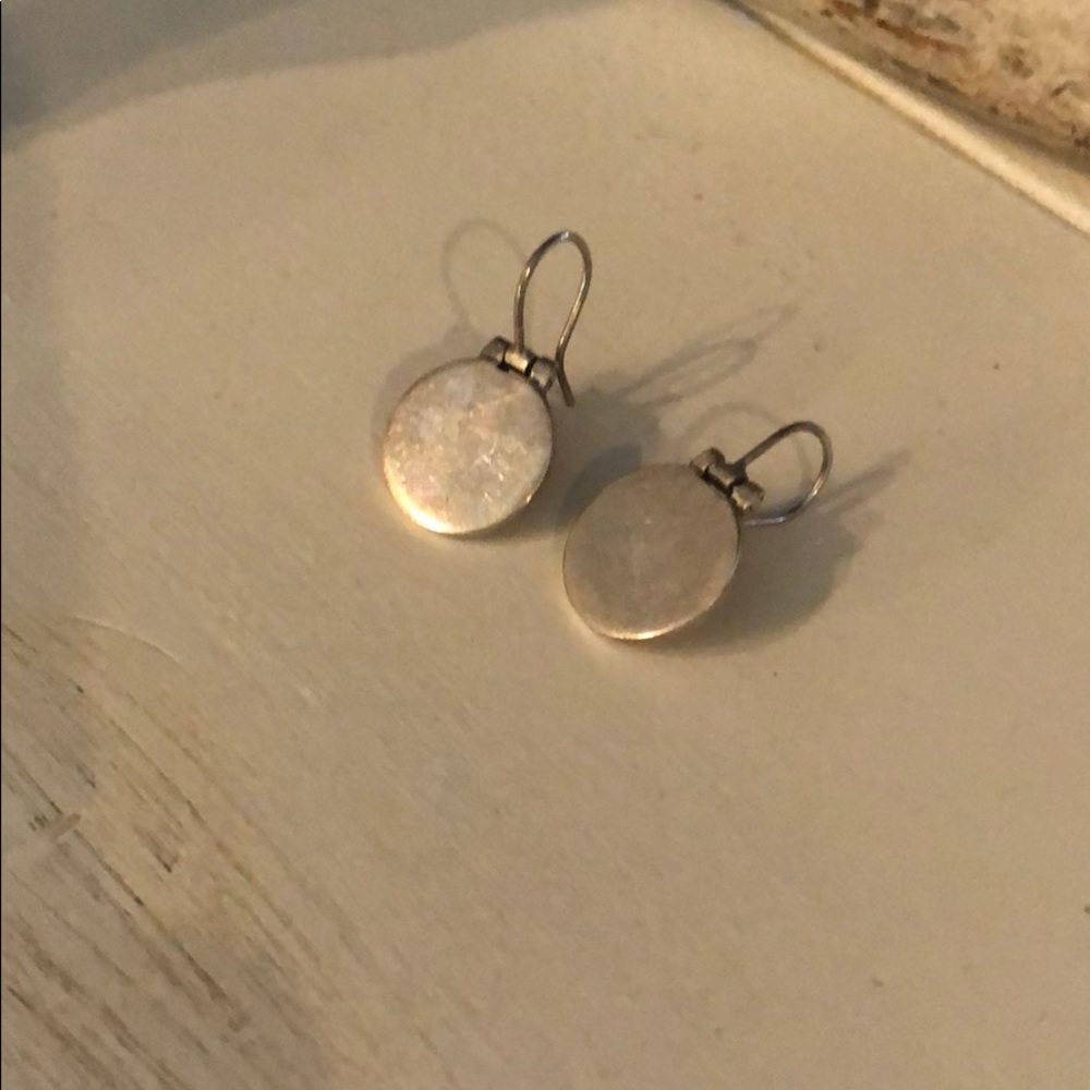 Retired Silpada sterling silver earring